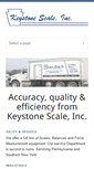 Mobile Screenshot of keystonescale.com